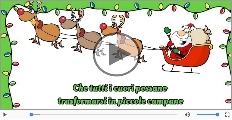 Auguri di buon Natale.