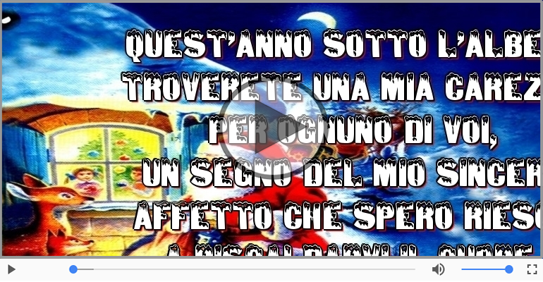 Buon Natale miei cari!