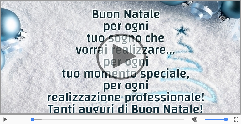 Tanti auguri di Buon Natale!