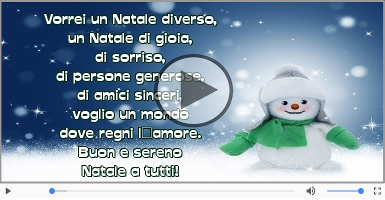 Buon e sereno Natale a tutti!