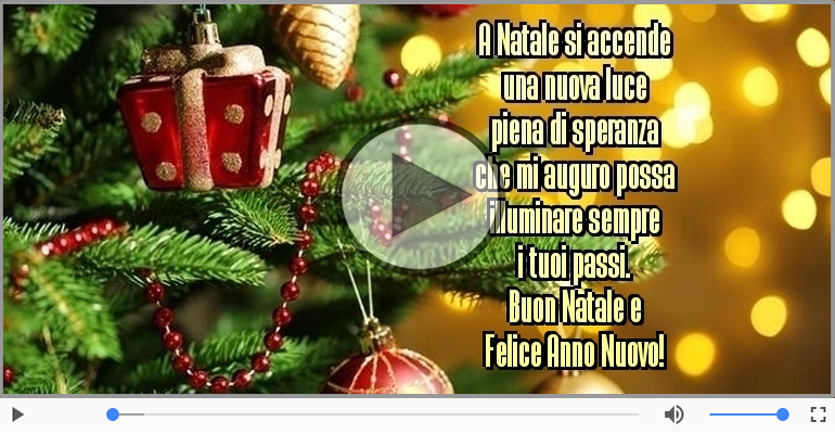 Buon Natale e Felice Anno Nuovo!