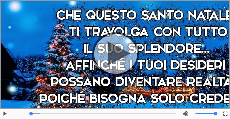 Santo Natale: Auguri di vero cuore!