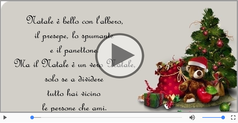 Buon Natale.