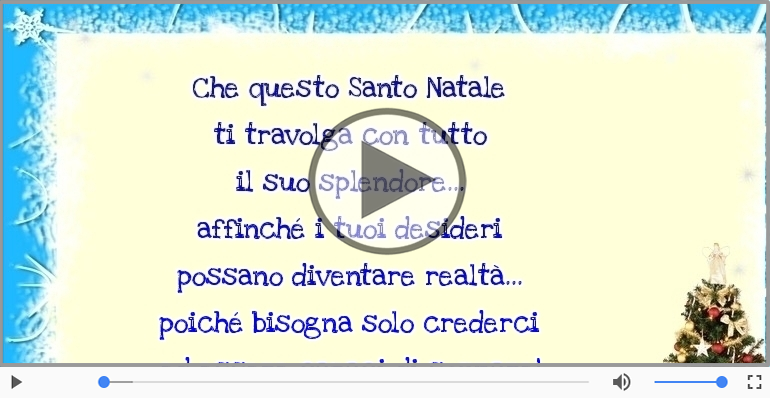Santo Natale: Auguri di vero cuore!