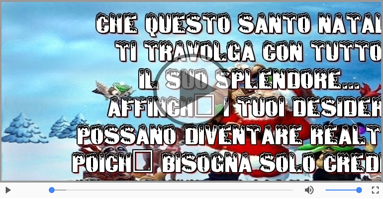 Santo Natale: Auguri di vero cuore!