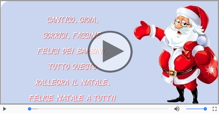 Felice Natale a tutti!