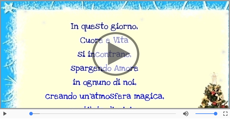 Tanti Auguri  di Buona Natale.