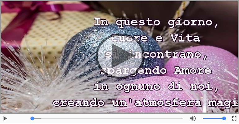 Tanti Auguri  di Buona Natale.