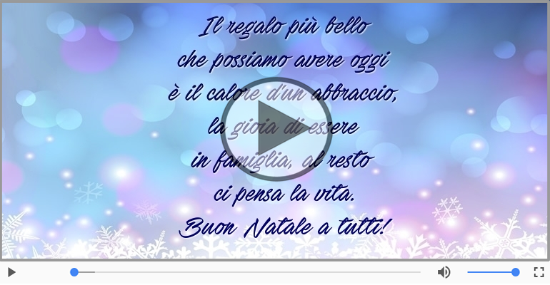 Buon Natale a tutti!