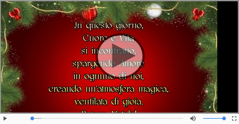 Tanti Auguri  di Buona Natale.