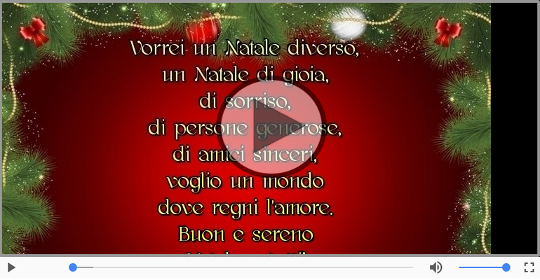 Buon e sereno Natale a tutti!