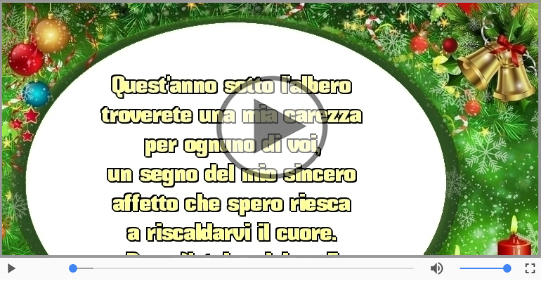 Buon Natale miei cari!