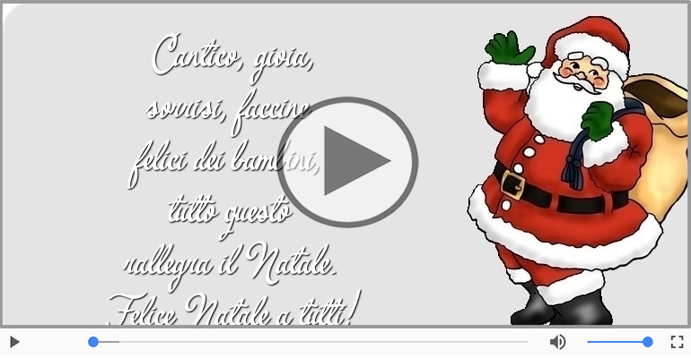 Felice Natale a tutti!