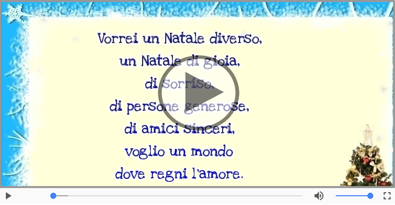 Buon e sereno Natale a tutti!