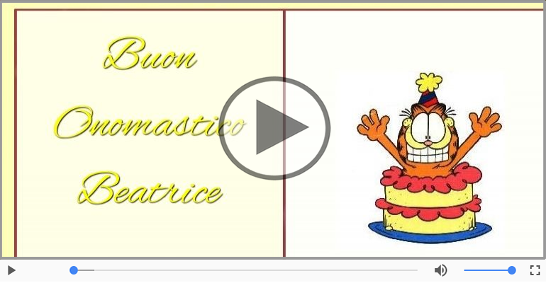 Auguri Beatrice! Buon Onomastico!