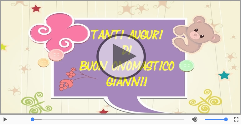 Buon Onomastico Gianni!
