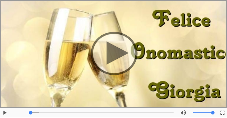 Buon onomastico, Giorgia!