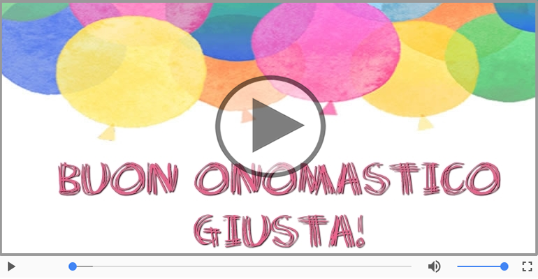 Buon Onomastico Giusta!