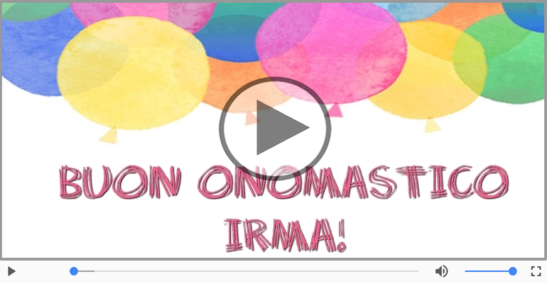 Buon Onomastico Irma!