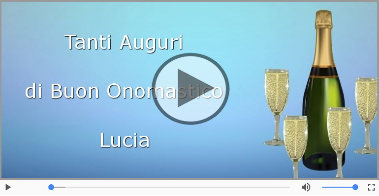 Auguri Lucia! Buon Onomastico!