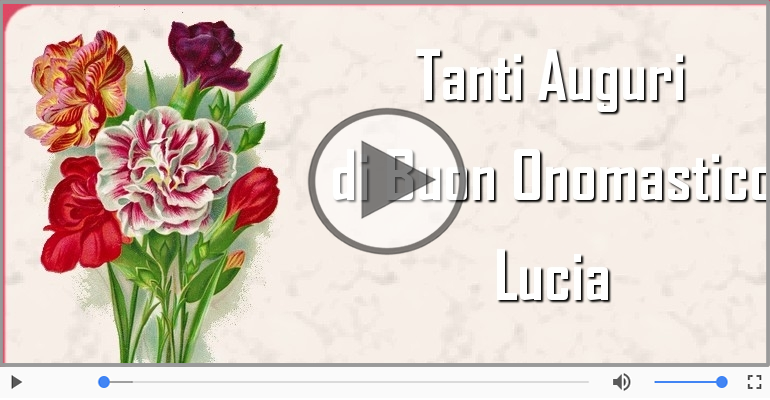Buon Onomastico Lucia!