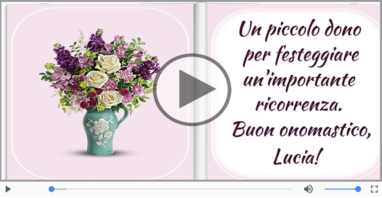 Buon Onomastico Lucia!