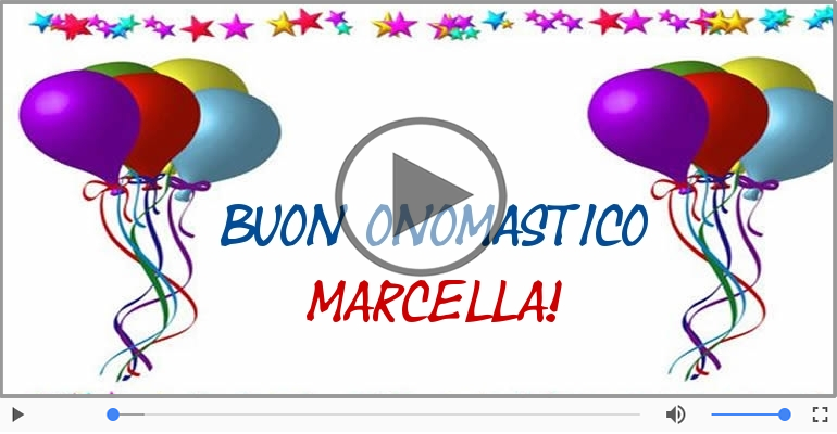 Auguri Marcella! Buon Onomastico!
