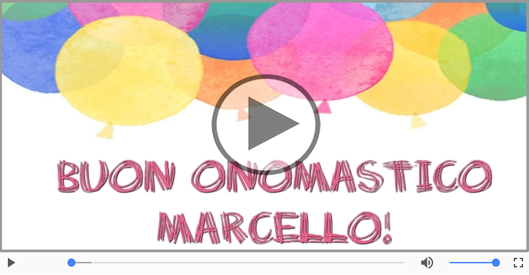 Buon Onomastico Marcello!