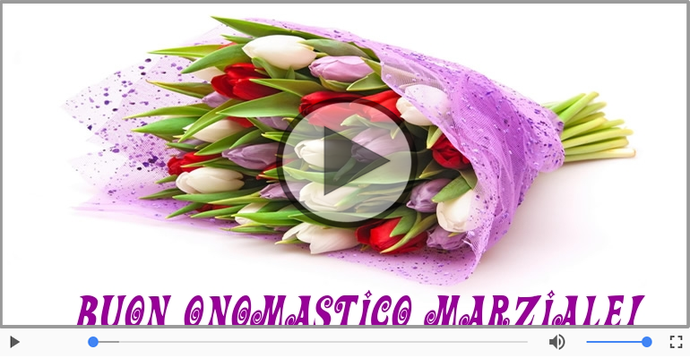 Tanti auguri di Buon Onomastico Marziale!