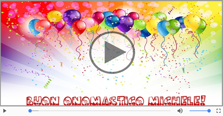 Tantissimi Auguri di Buon Onomastico Michele!