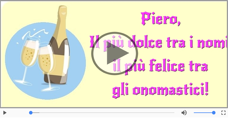 Auguri Piero! Buon Onomastico!