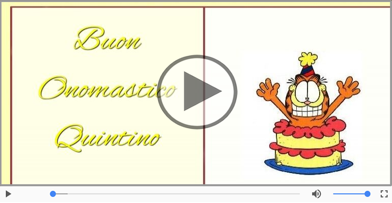 Auguri Quintino! Buon Onomastico!