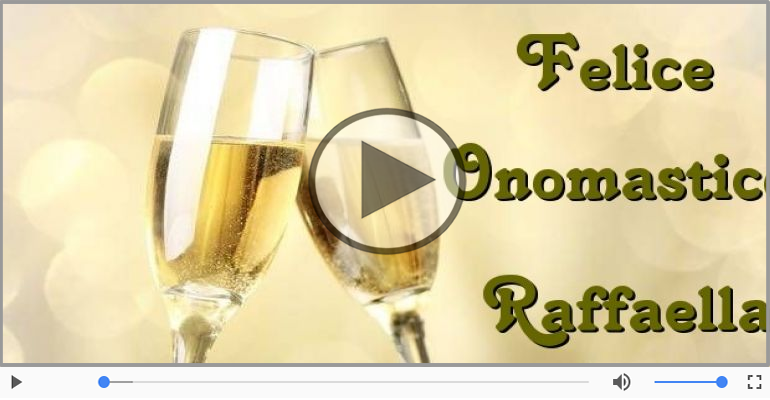 Tantissimi Auguri di Buon Onomastico Raffaella!