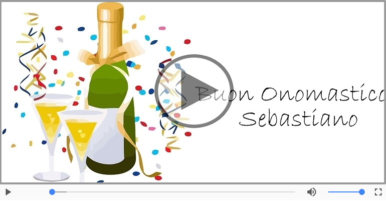 Tanti auguri di Buon Onomastico Sebastiano!