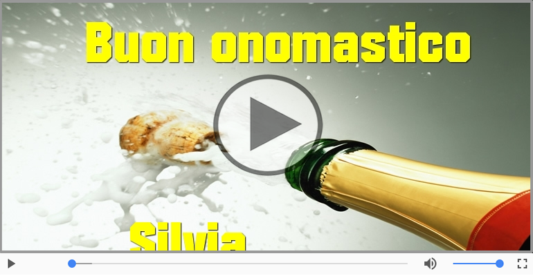 Buon Onomastico Silvia!