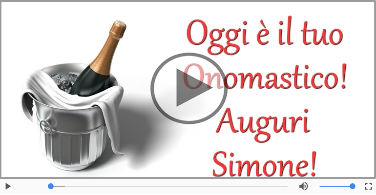 Auguri Simone! Buon Onomastico!