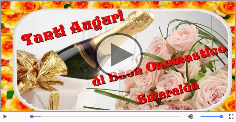 Tantissimi Auguri di Buon Onomastico Smeralda!
