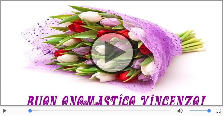 Tantissimi Auguri di Buon Onomastico Vincenzo!