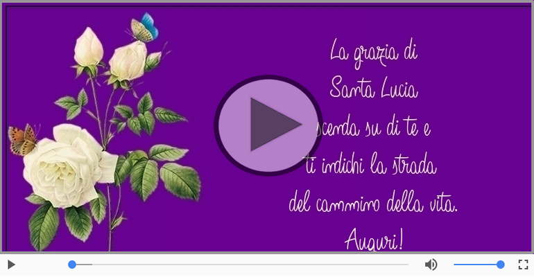 Auguri di Santa Lucia!