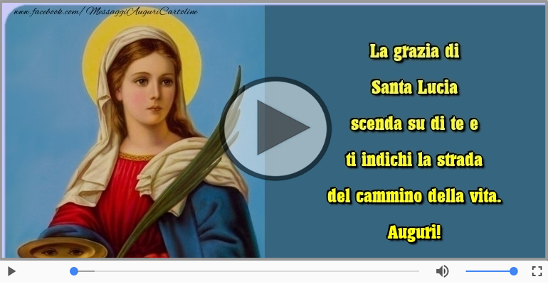 Auguri di Santa Lucia!