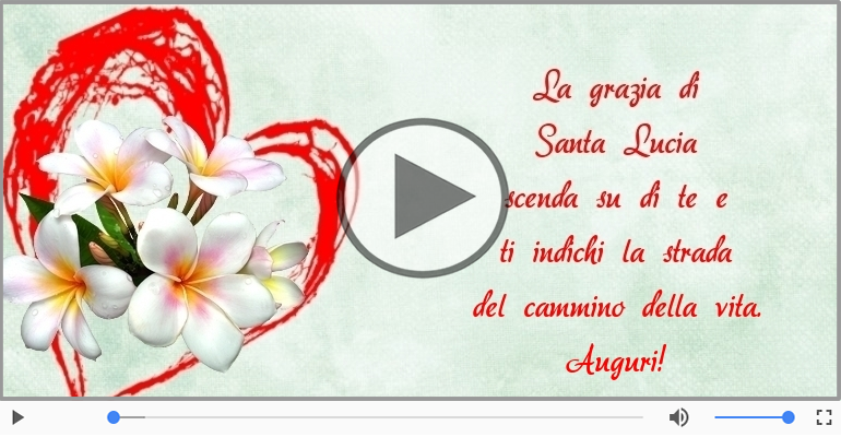 Auguri di Santa Lucia!