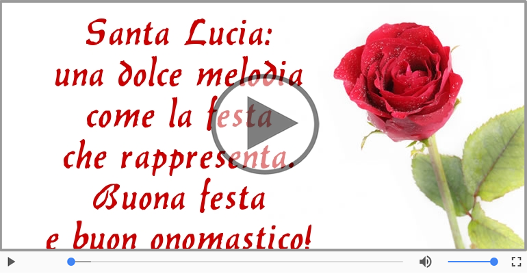 13 Dicembre Santa Lucia Auguri!