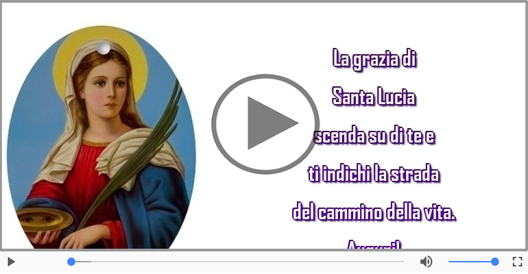 Auguri di Santa Lucia!
