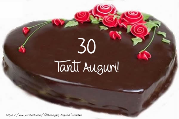 30 anni Tanti Auguri!