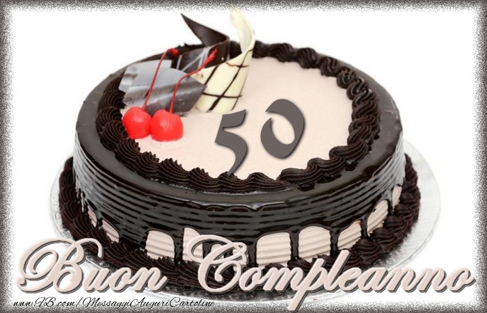 50 anni BuonCompleanno