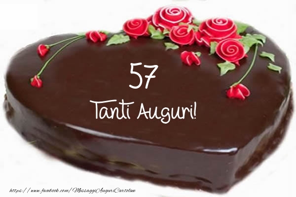 57 anni Tanti Auguri!