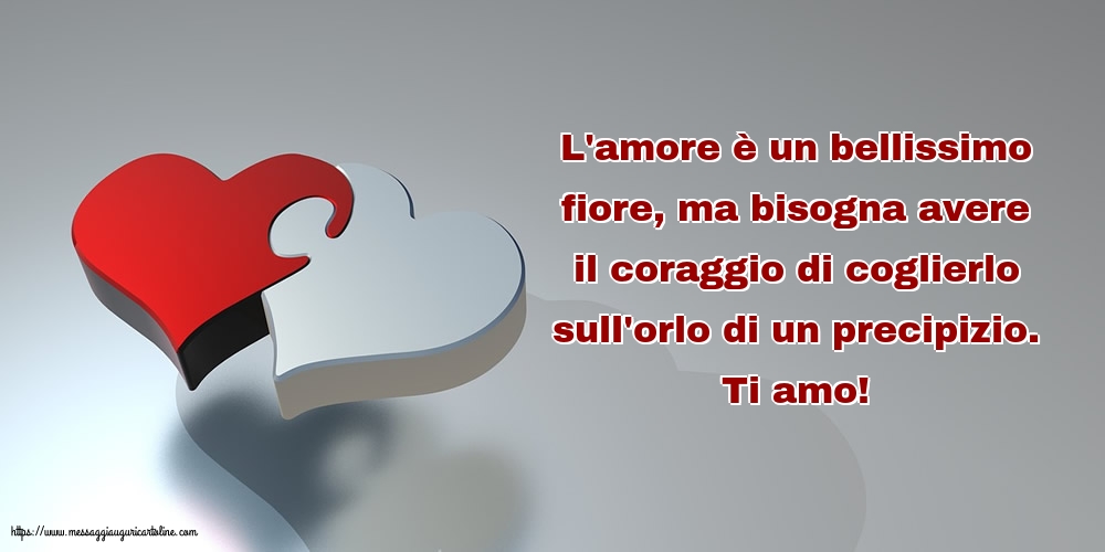 Cartoline d'amore - Ti amo! - messaggiauguricartoline.com