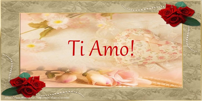 Cartoline d'amore - Ti Amo! - messaggiauguricartoline.com