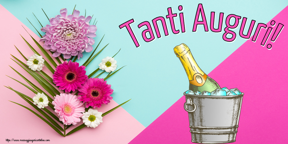 Auguri Tanti Auguri! ~ champagne on ice