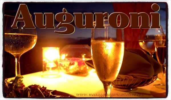 Cartoline di auguri - Auguroni - messaggiauguricartoline.com